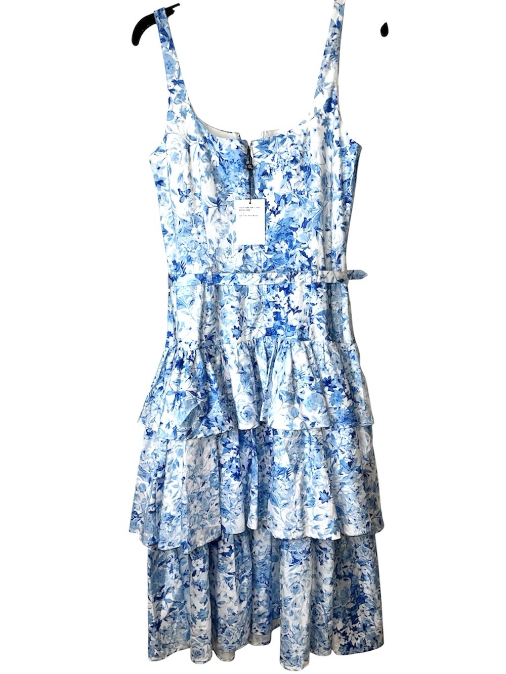 Generation Love Celeste Floral Poplin Midi Dress NWT Size M Blue White - Picture 10 of 11